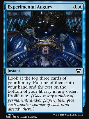 Experimental Augury (Edge of Eternities Commander)