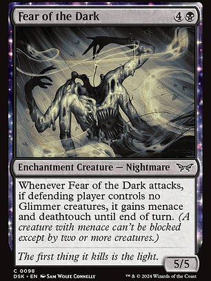 Fear of the Dark (Duskmourn: House of Horror)