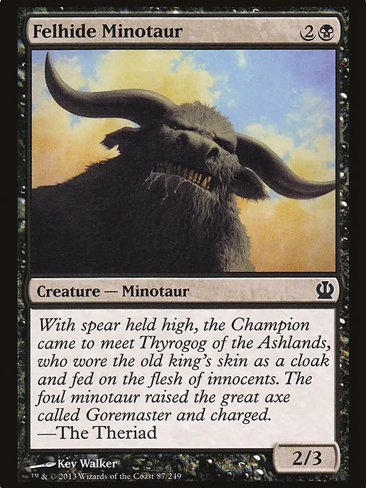 Felhide Minotaur (Theros) 1