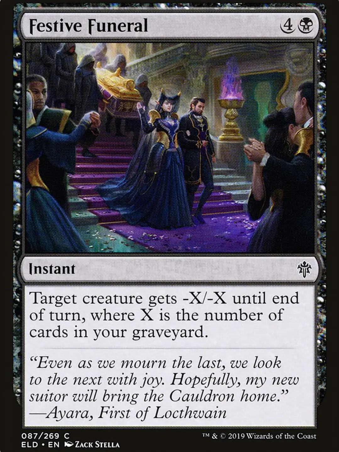 Festive Funeral (Throne of Eldraine) 1