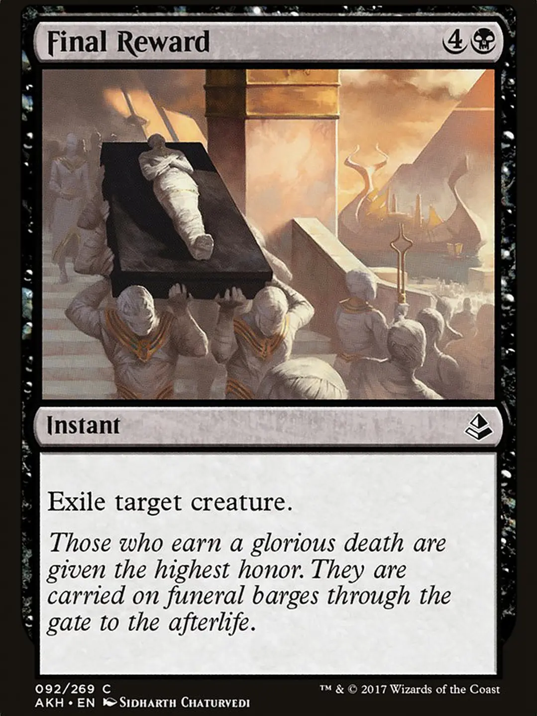 Final Reward (Amonkhet) 1