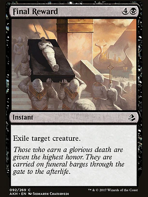 Final Reward (Amonkhet)