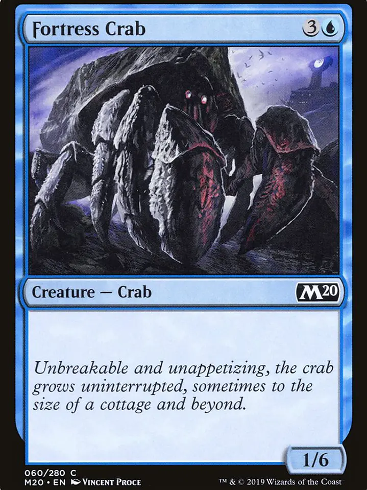Fortress Crab (Core Set 2020) 1