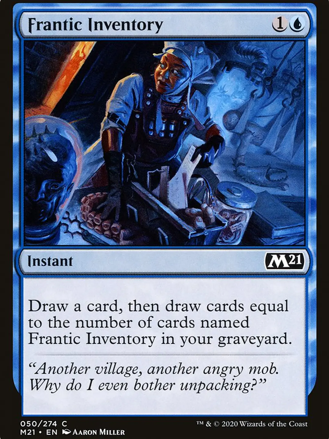 Frantic Inventory (Core Set 2021) 1