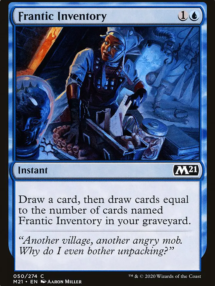 Frantic Inventory (Core Set 2021) 1