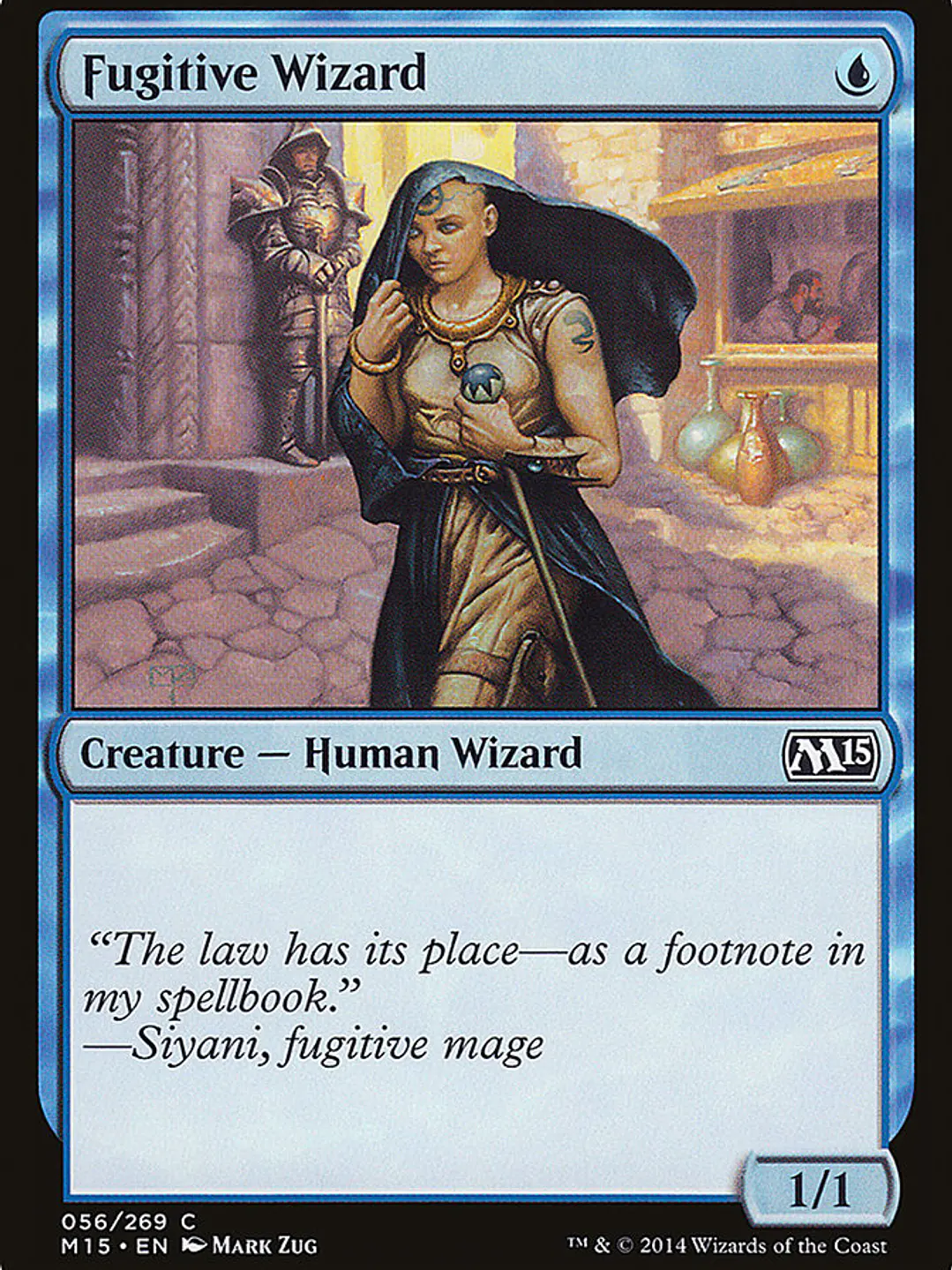 Fugitive Wizard (Magic 2015) 1