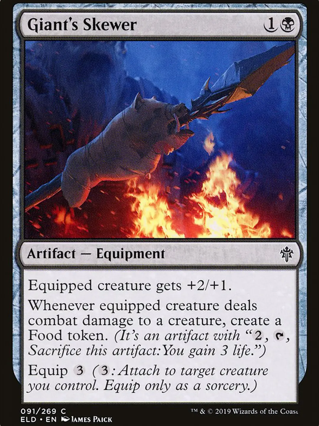Giant's Skewer (Throne of Eldraine) 1