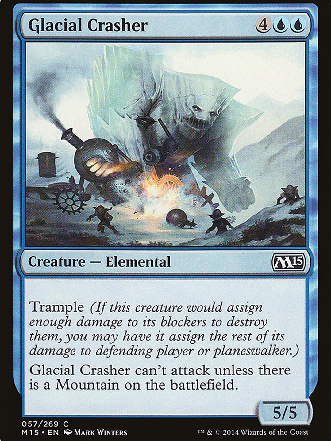 Glacial Crasher (Magic 2015) 1