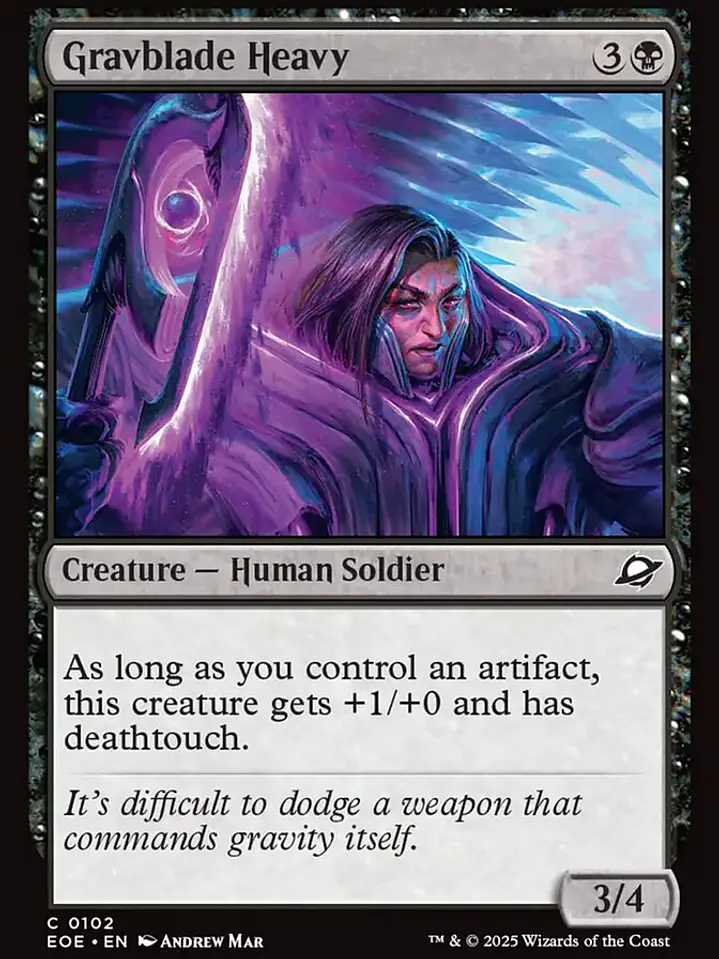 Gravblade Heavy (Edge of Eternities) 1