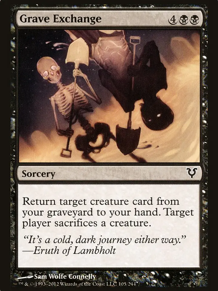 Grave Exchange (Avacyn Restored) 1