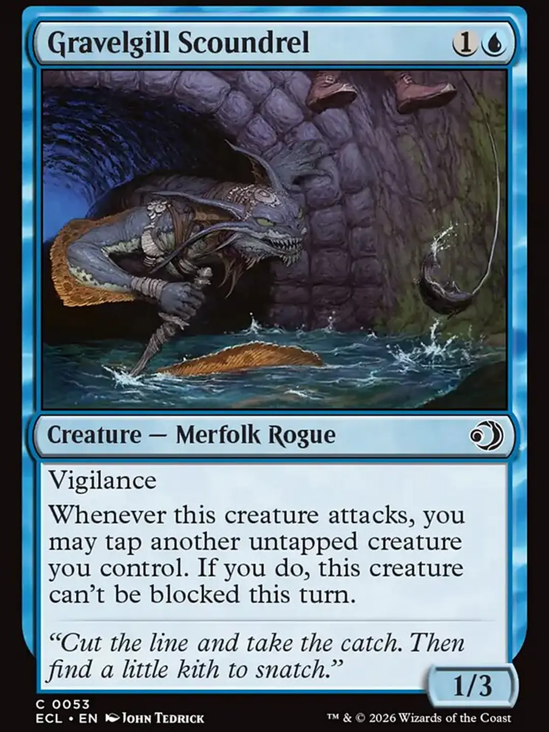 Gravelgill Scoundrel (Lorwyn Eclipsed) 1