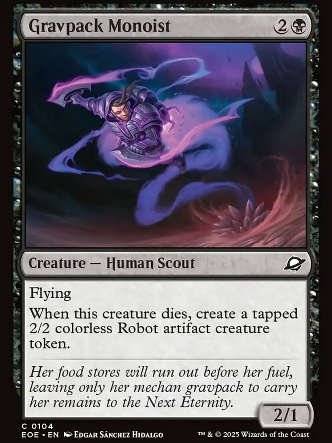Gravpack Monoist (Edge of Eternities) 1