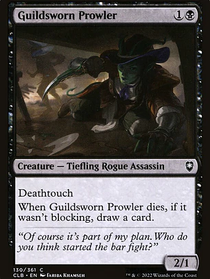Guildsworn Prowler (Commander Legends: Battle for Baldur's Gate)