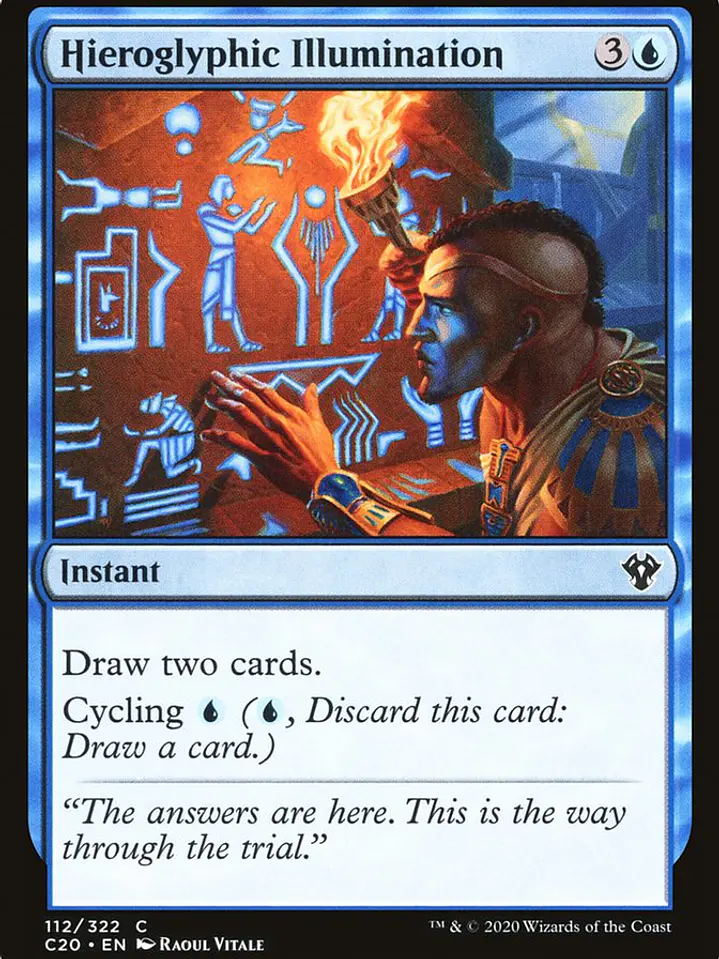 Hieroglyphic Illumination (Commander 2020) 1