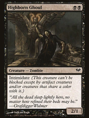 Highborn Ghoul (Dark Ascension)