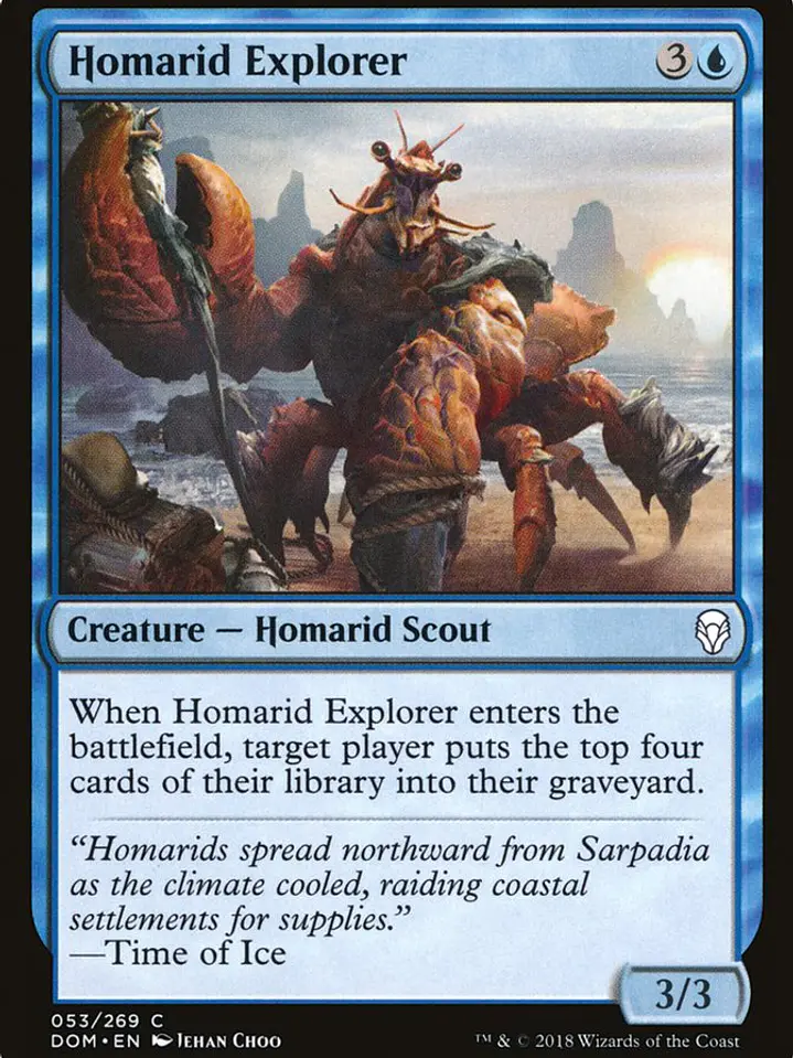 Homarid Explorer (Dominaria) 1