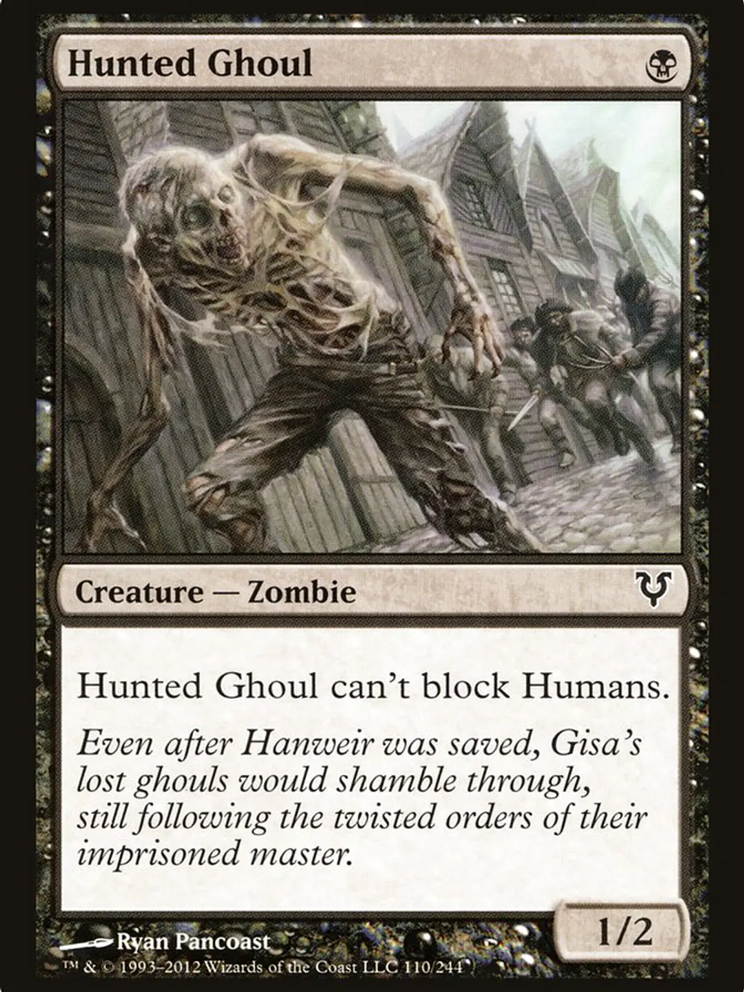 Hunted Ghoul (Avacyn Restored) 1