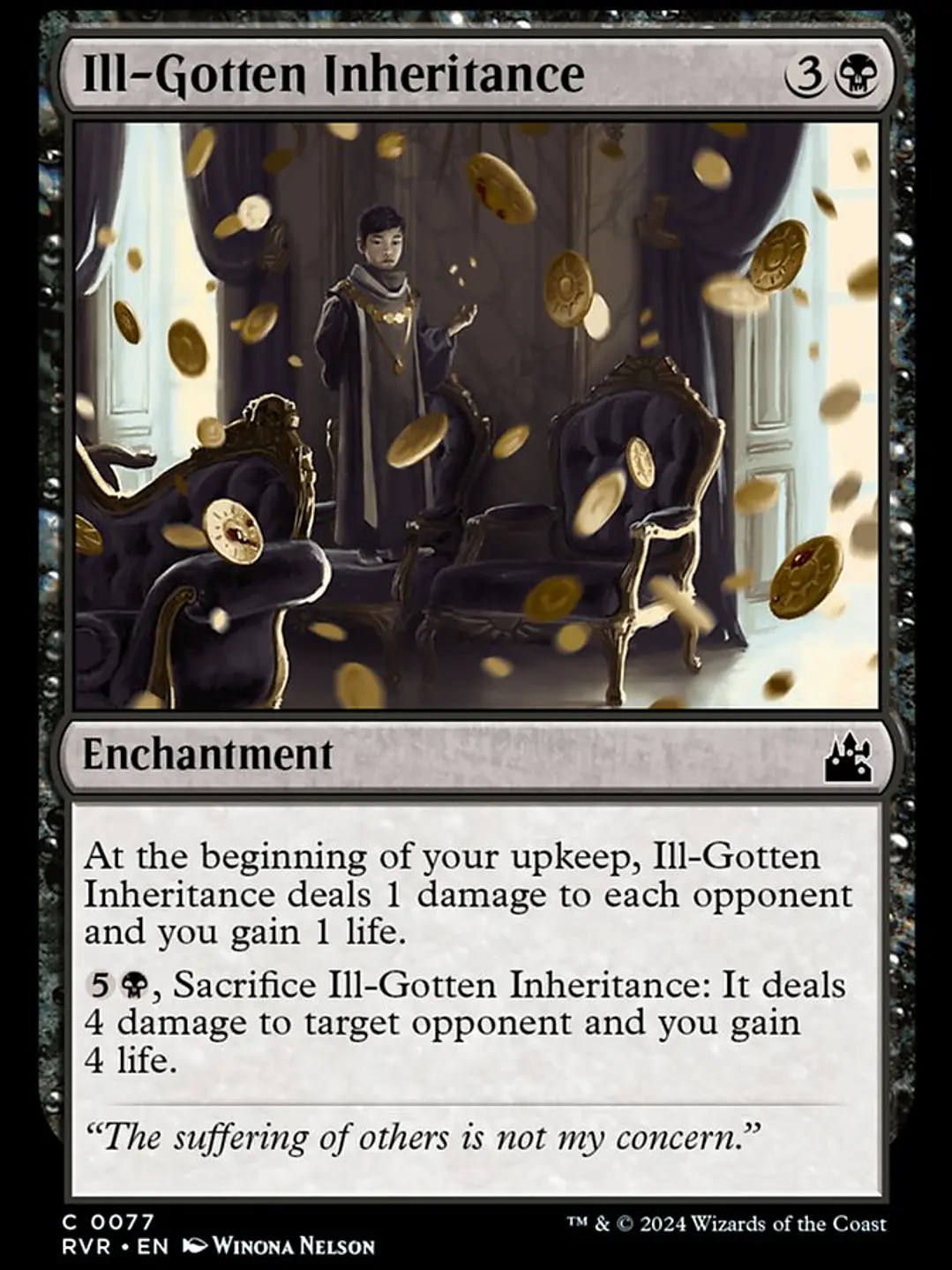Ill-Gotten Inheritance (Ravnica Remastered) 1