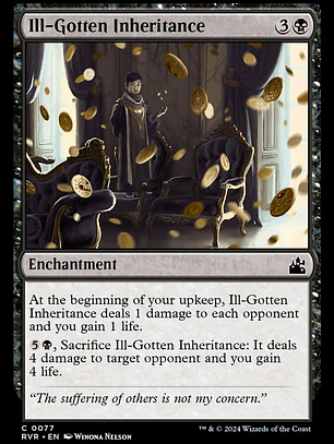 Ill-Gotten Inheritance (Ravnica Remastered)