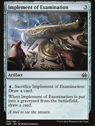 Implement of Examination (Aether Revolt)