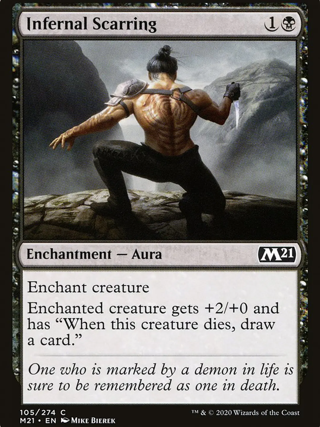 Infernal Scarring (Core Set 2021) 1