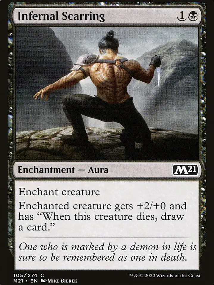 Infernal Scarring (Core Set 2021) 1