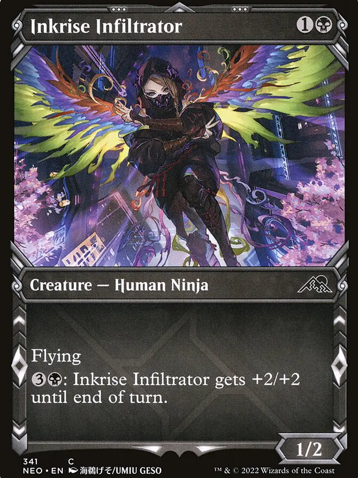 Inkrise Infiltrator (Kamigawa: Neon Dynasty) 1