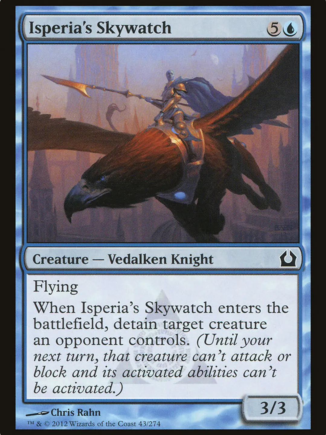 Isperia's Skywatch (Return to Ravnica) 1