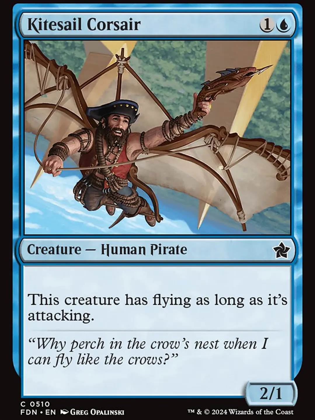 Kitesail Corsair (Foundations) 1