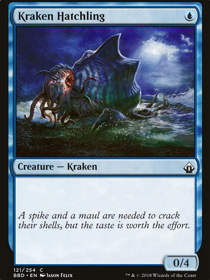 Kraken Hatchling (Battlebond) 1