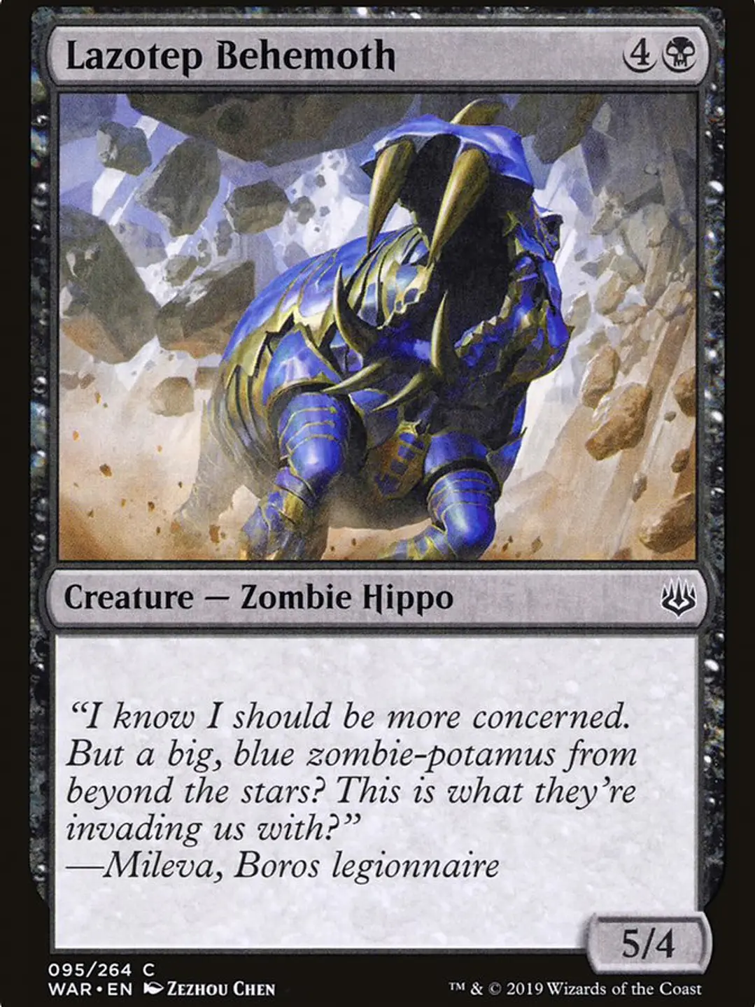 Lazotep Behemoth (War of the Spark) 1