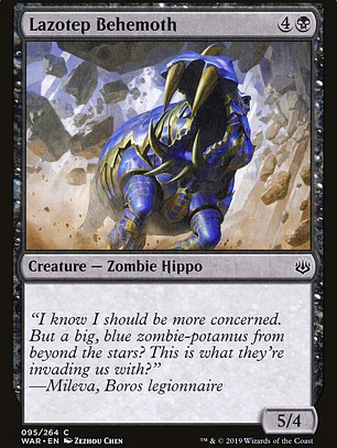 Lazotep Behemoth (War of the Spark)