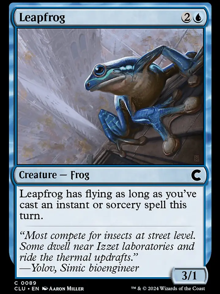 Leapfrog (Ravnica: Clue Edition) 1