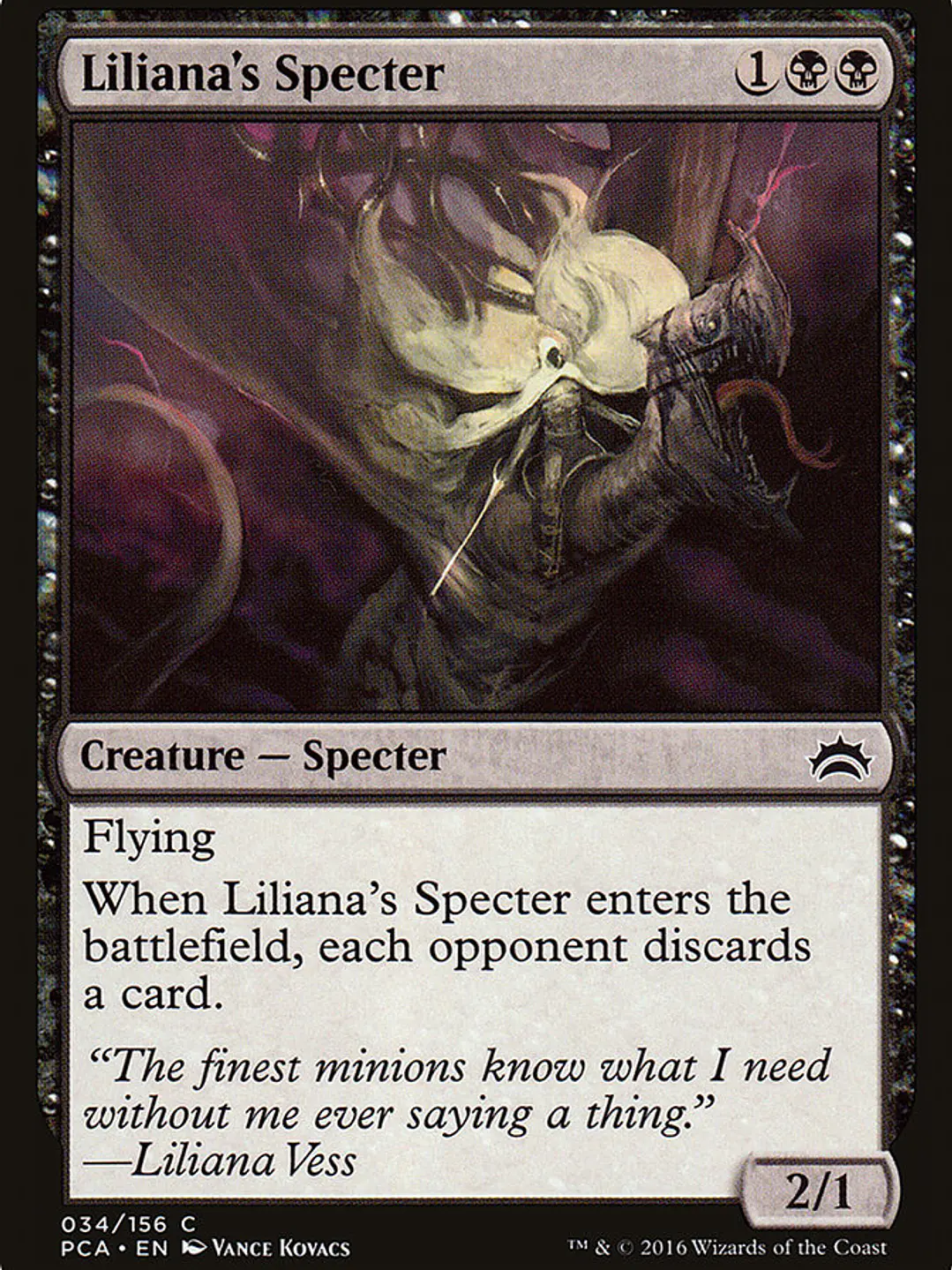 Liliana's Specter (Planechase Anthology) 1