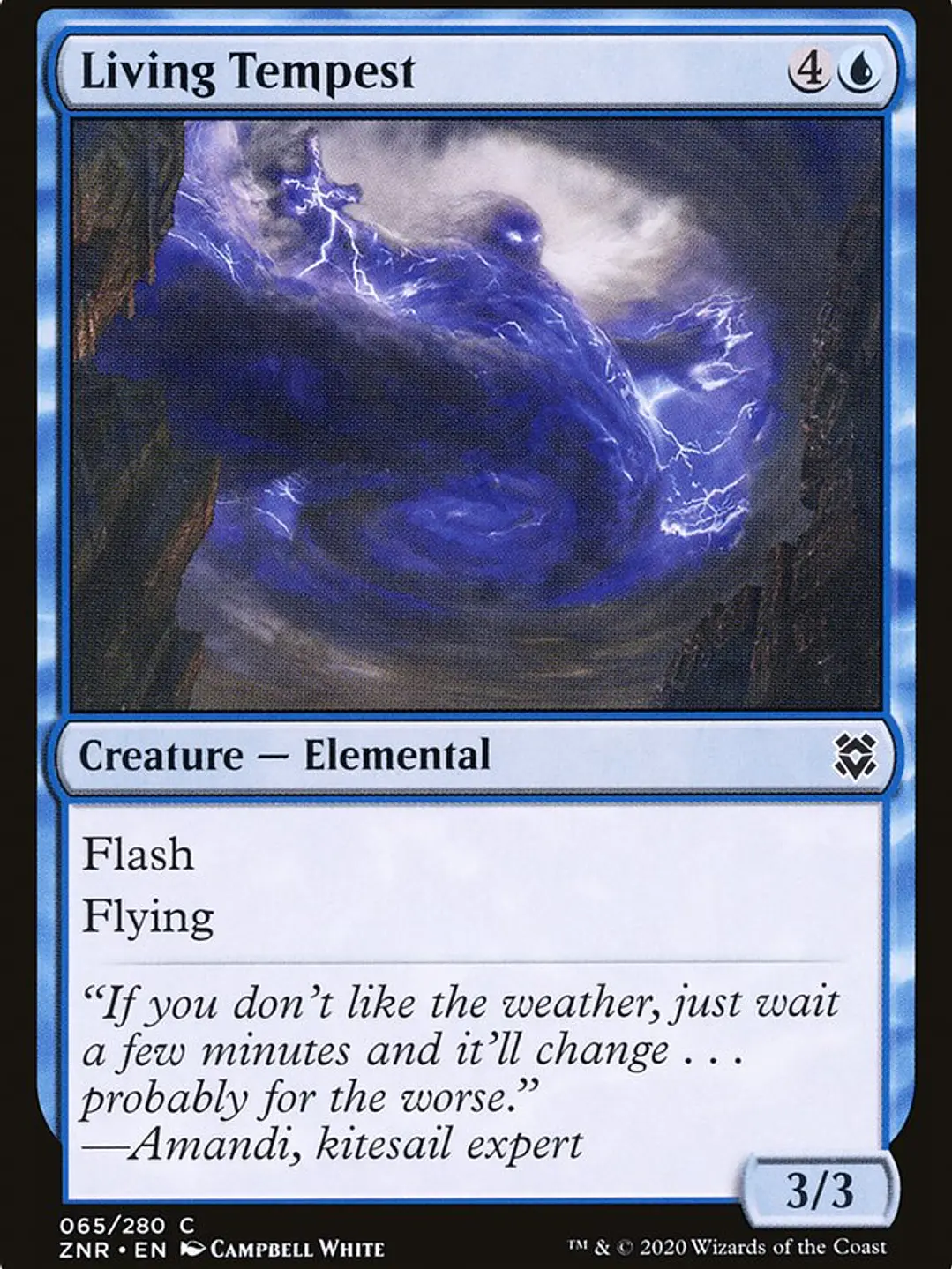Living Tempest (Zendikar Rising) 1