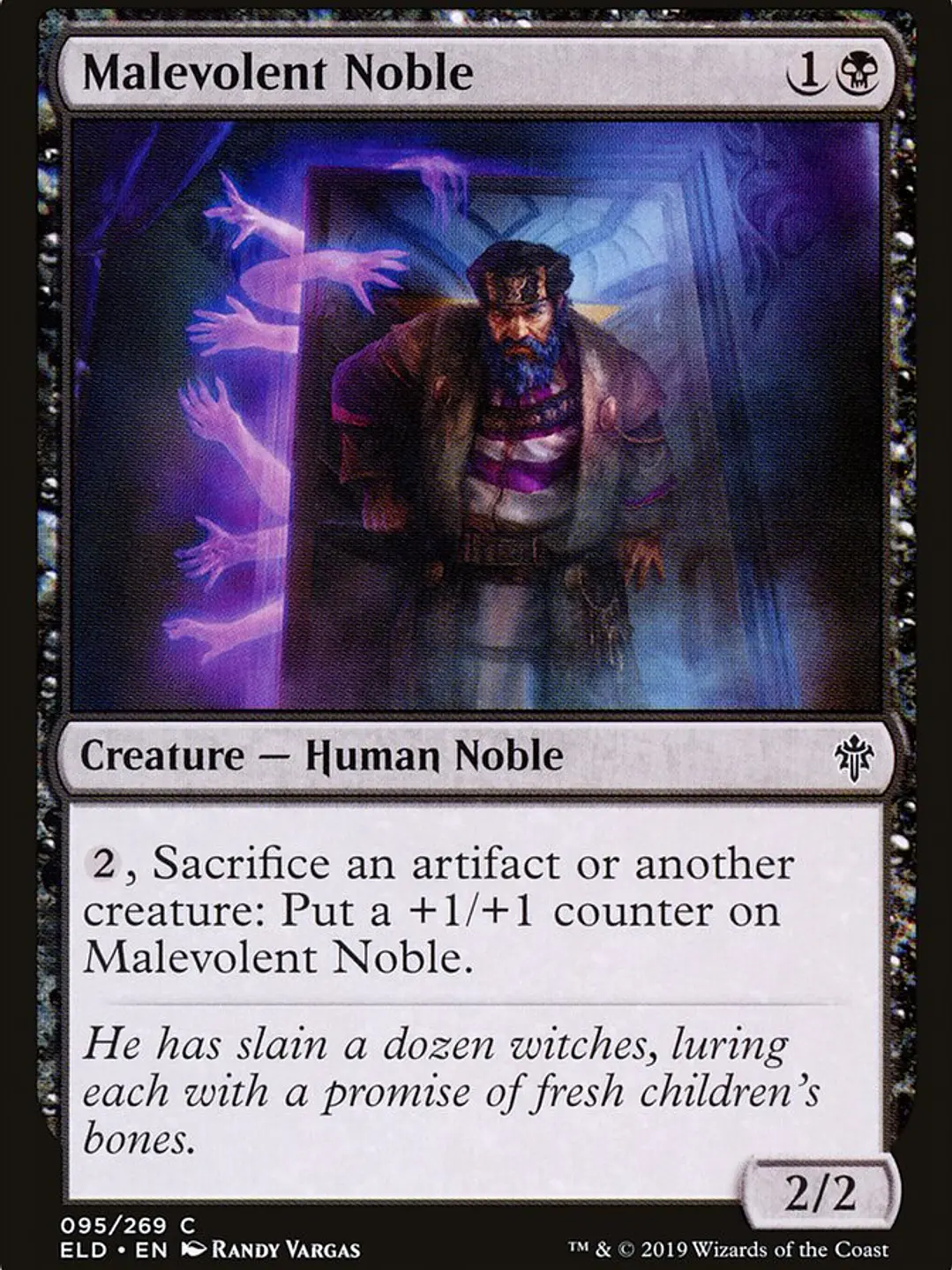 Malevolent Noble (Throne of Eldraine) 1