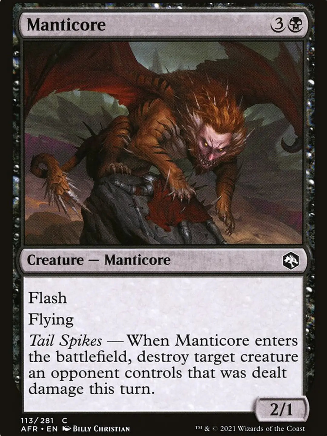 Manticore (Adventures in the Forgotten Realms) 1