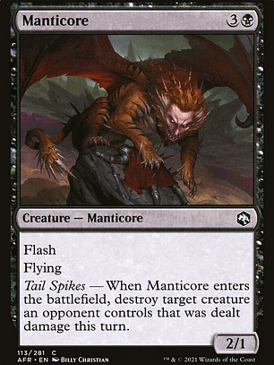 Manticore (Adventures in the Forgotten Realms)