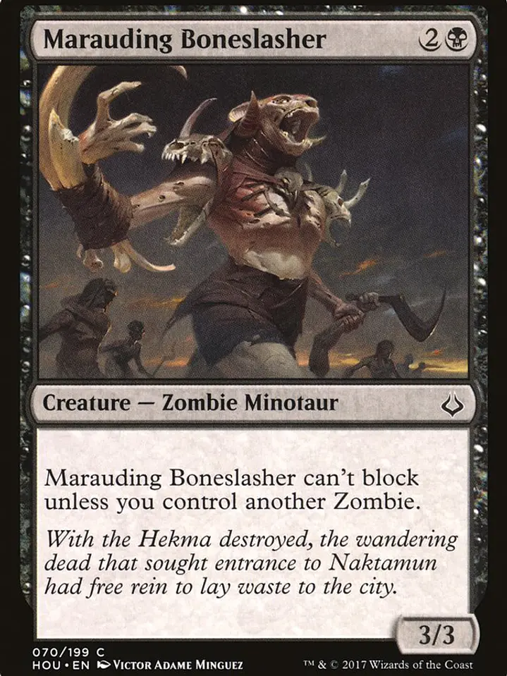 Marauding Boneslasher (Hour of Devastation) 1