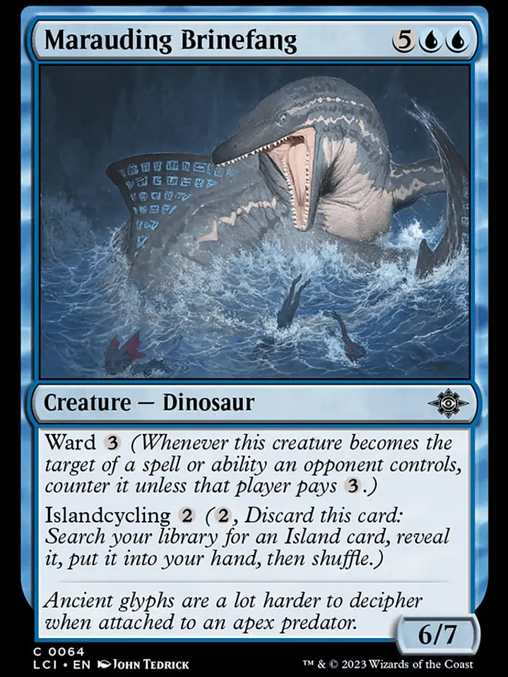 Marauding Brinefang (The Lost Caverns of Ixalan) 1