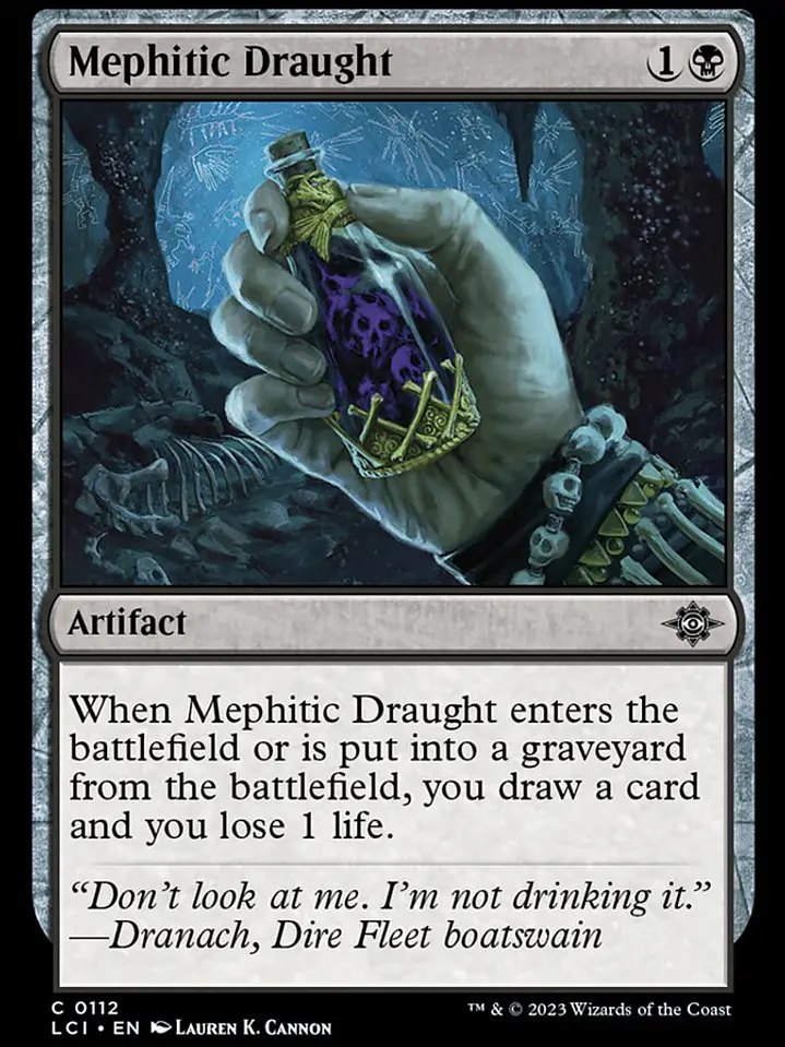 Mephitic Draught (The Lost Caverns of Ixalan) 1