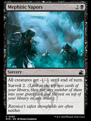 Mephitic Vapors (Ravnica Remastered)