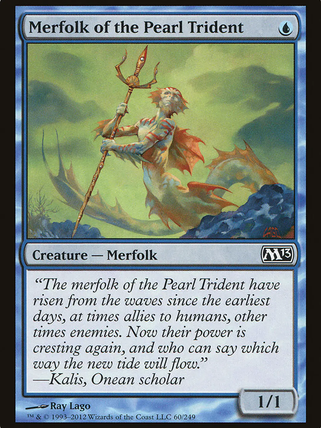 Merfolk of the Pearl Trident (Magic 2013) 1