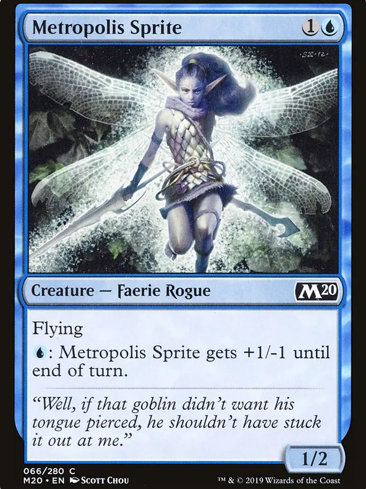 Metropolis Sprite (Core Set 2020) 1