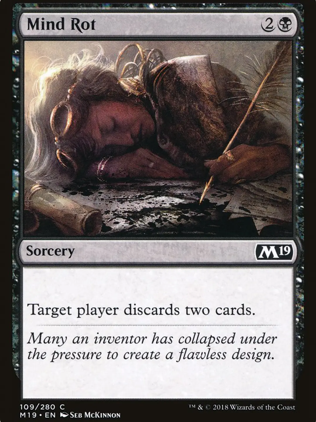 Mind Rot (Core Set 2019) 1