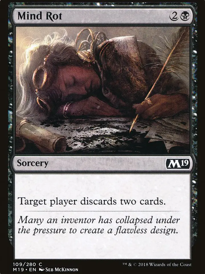 Mind Rot (Core Set 2019) 1