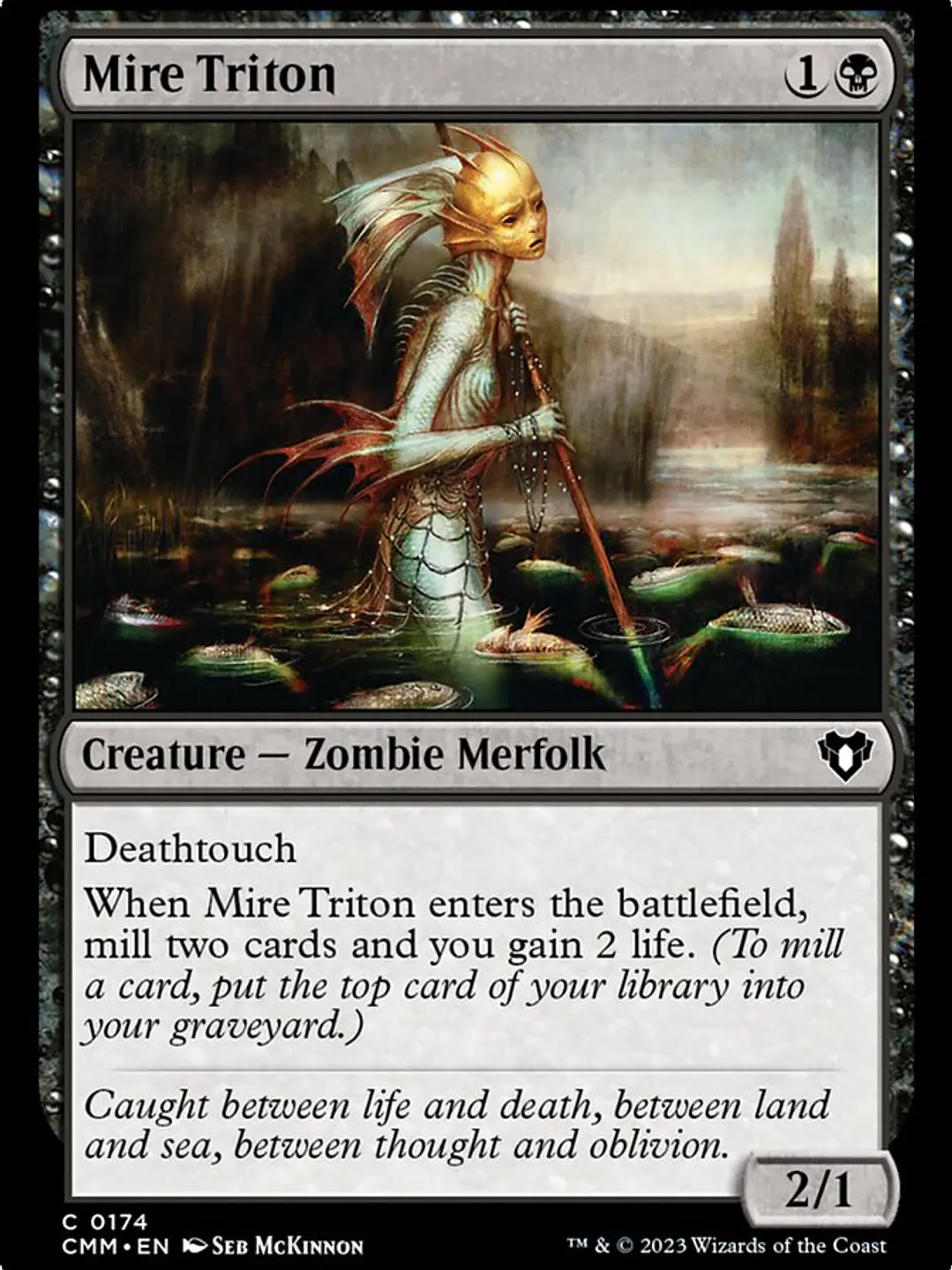 Mire Triton (Commander Masters) 1