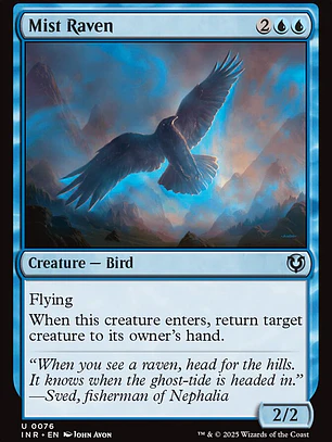 Mist Raven (Innistrad Remastered)