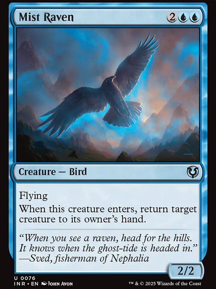 Mist Raven (Innistrad Remastered) 1