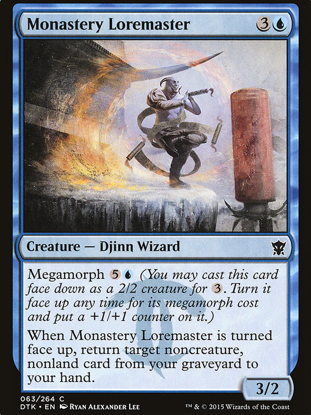 Monastery Loremaster (Dragons of Tarkir) 1